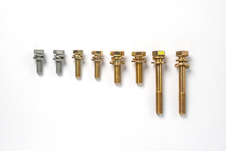 六角螺栓、彈簧墊圈和平墊圈組合件Q146(GB9074.17 系列) 系列